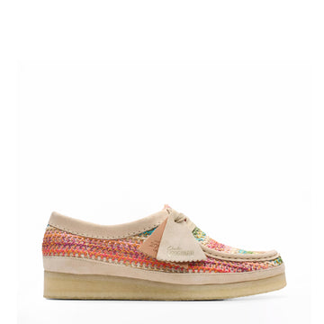 Clarks Originals Womens Wallabee Multi Raffia - Parasol Store