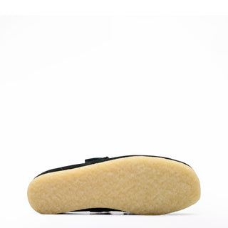 Clarks Originals Womens Wallabee T Bar Black Interest - Parasol Store