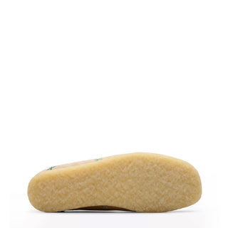 Clarks Originals Womens Wallabee Taupe Embroidery - Parasol Store