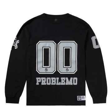 No Problemo NP00 Sports Cotton L/S Jersey Black - Parasol Store