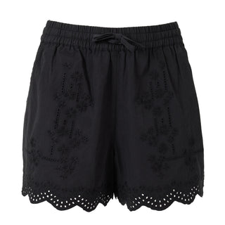 Damson Madder Blondey Shorts Black Embroidery - Parasol Store