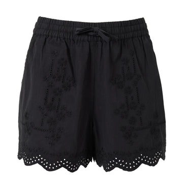 Damson Madder Blondey Shorts Black Embroidery - Parasol Store