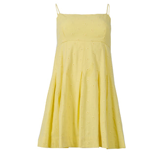 Damson Madder Iris Mini Dress Butter Broderie - Parasol Store