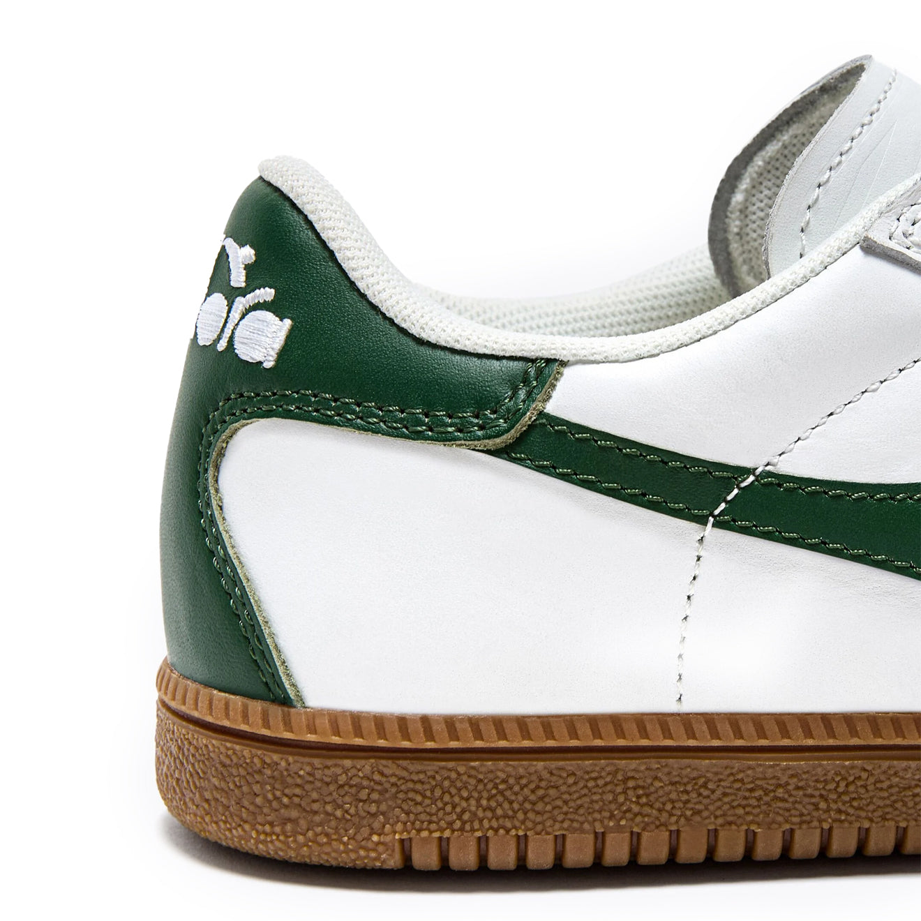 Diadora Trainer White / Foliage Green - Parasol Store