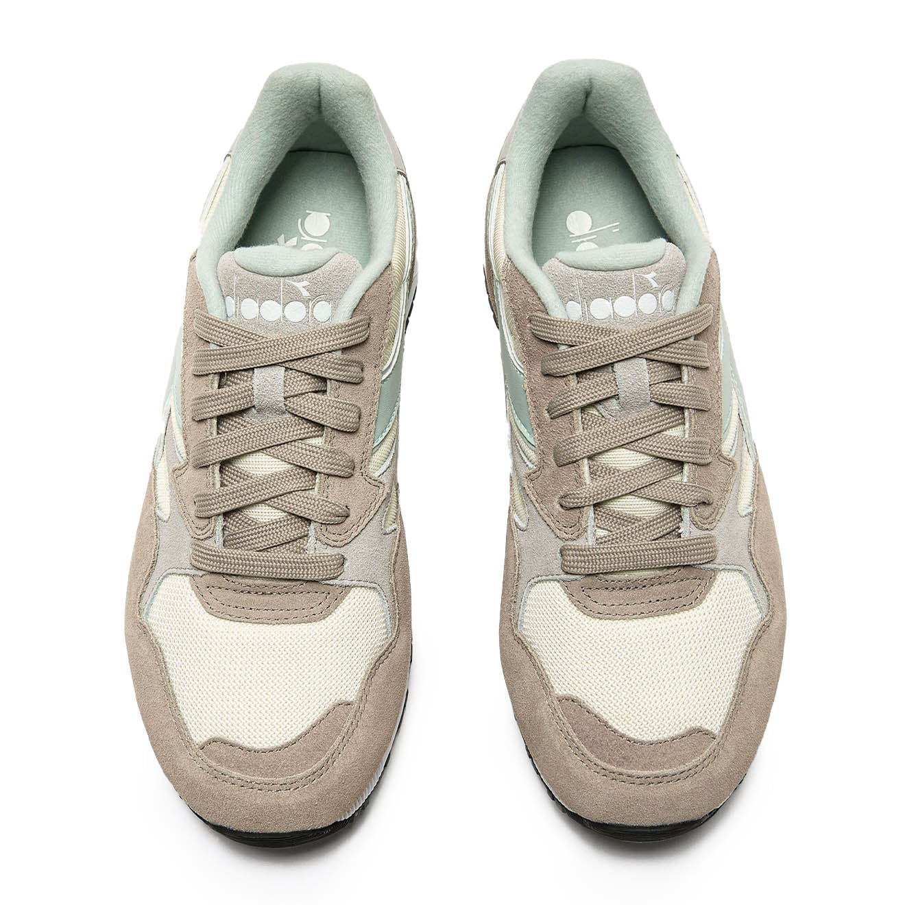 Diadora Womens N902 String Gray / White Pristine Diadora
