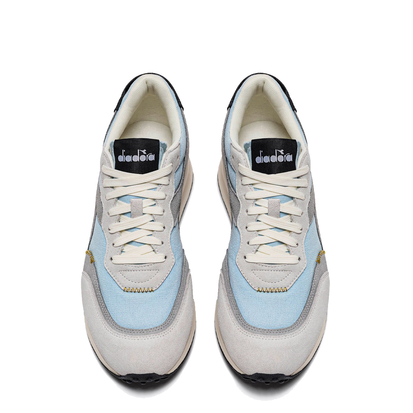 Diadora Womens Race Suede SW Trainer Dream Blue / Moon Gray - Parasol Store