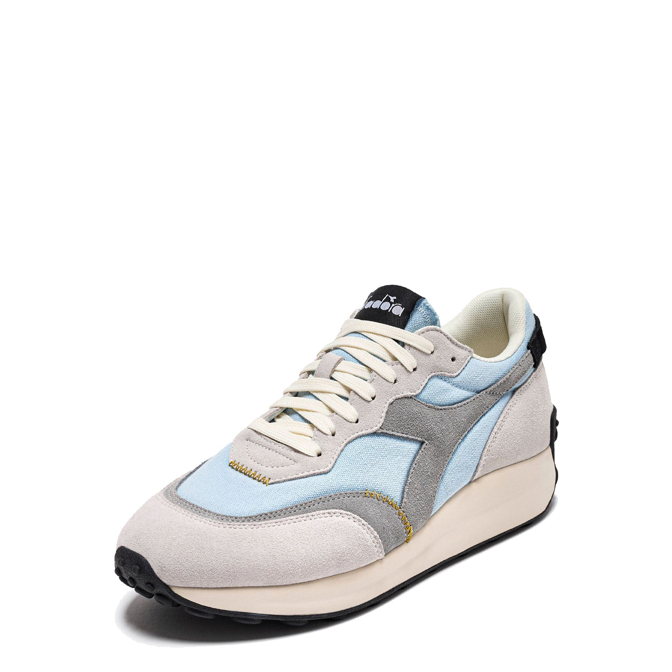 Diadora Womens Race Suede SW Trainer Dream Blue / Moon Gray - Parasol Store