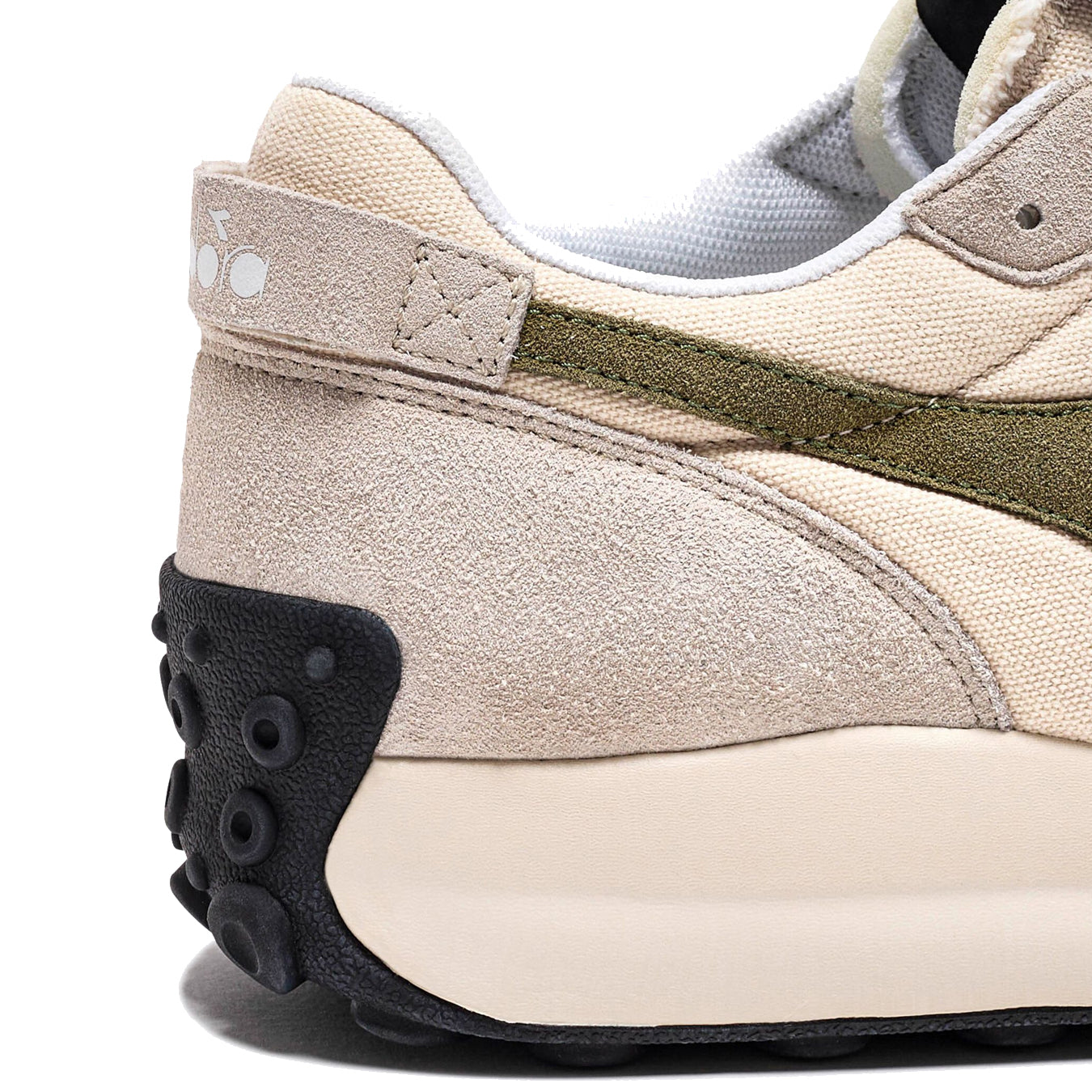 Diadora Womens Race Suede SW Trainer Pristine / Whitecap Gray - Parasol Store