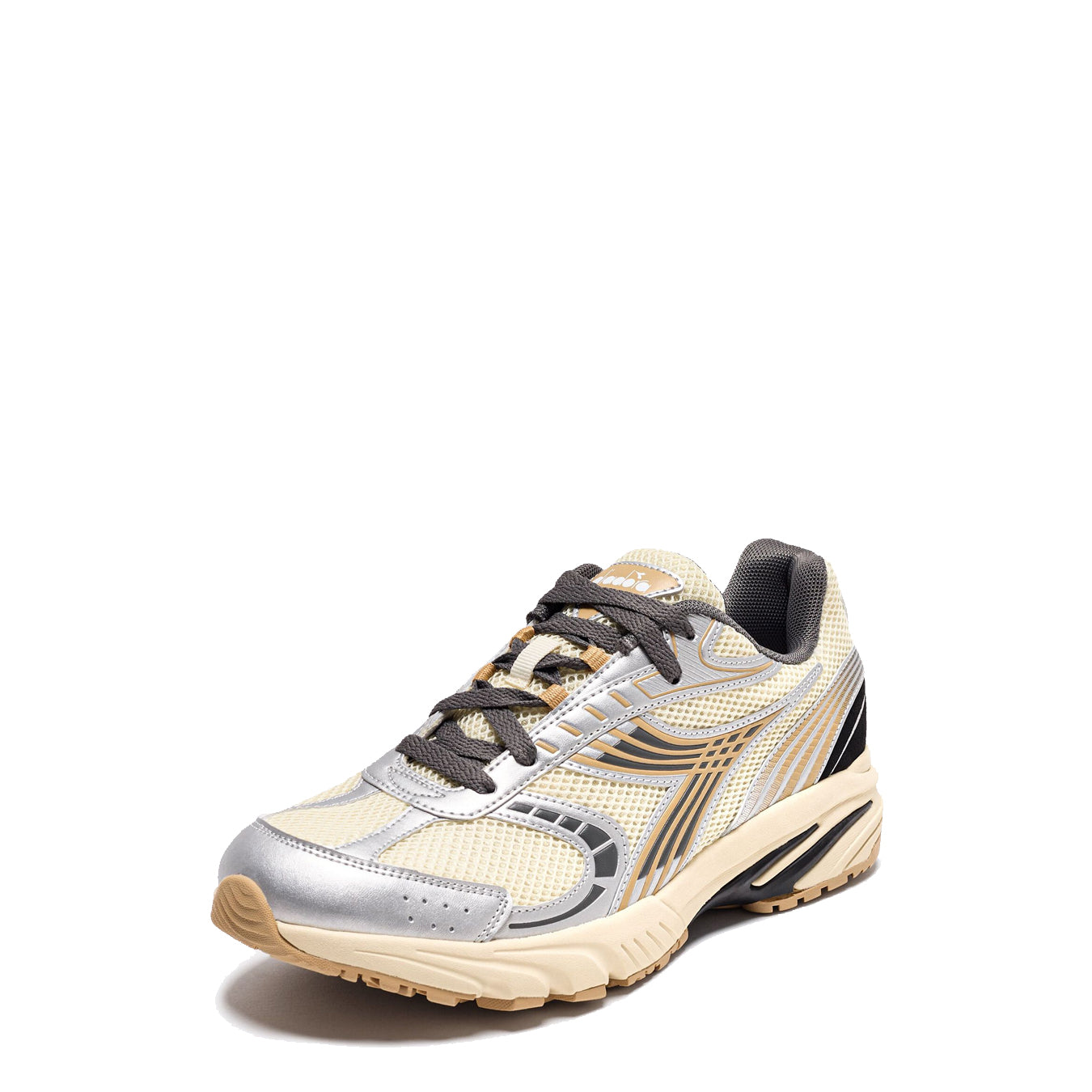 Diadora Womens SAO-KO 280 Trainer Seedpearl / Oyster Gray - Parasol Store