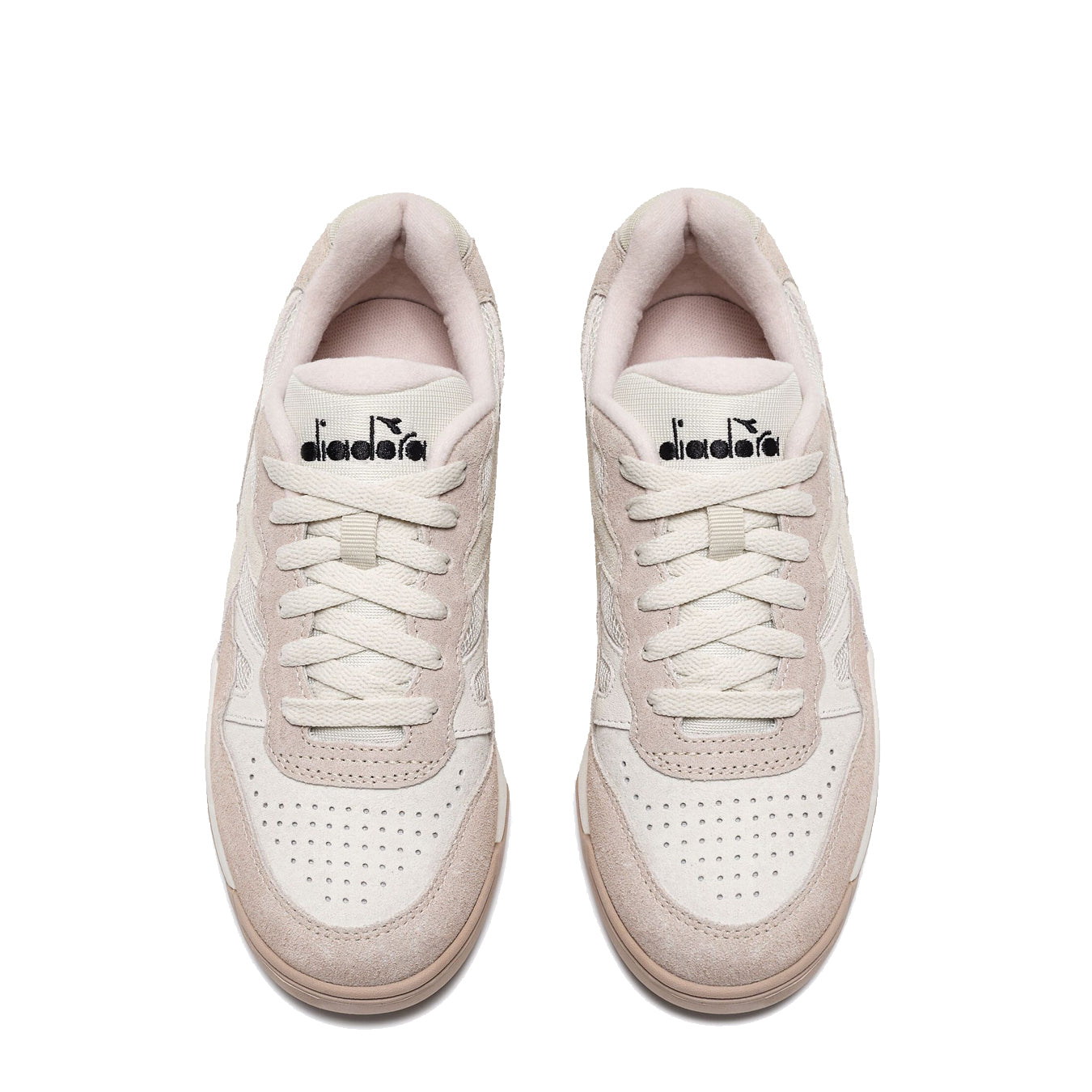 Diadora Womens Winner Creamy WN Trainer Whisper Pink / Rose Dust - Parasol Store