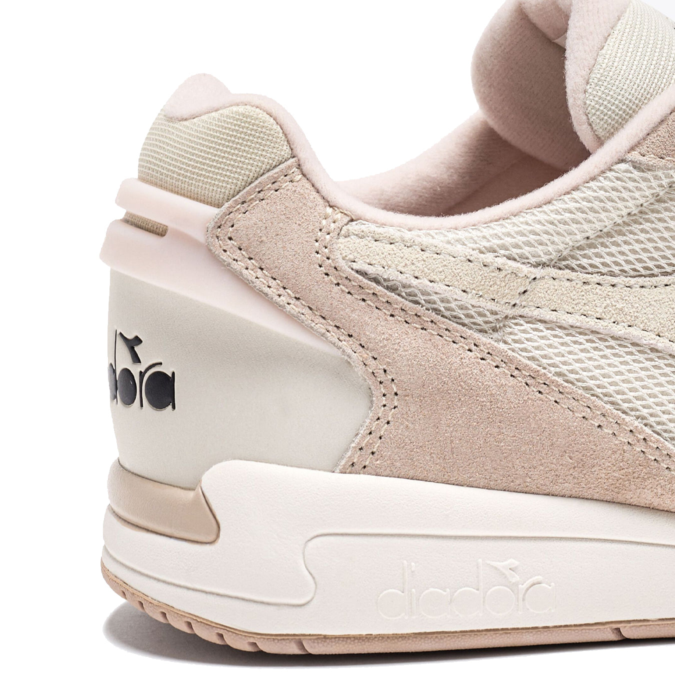 Diadora Womens Winner Creamy WN Trainer Whisper Pink / Rose Dust - Parasol Store