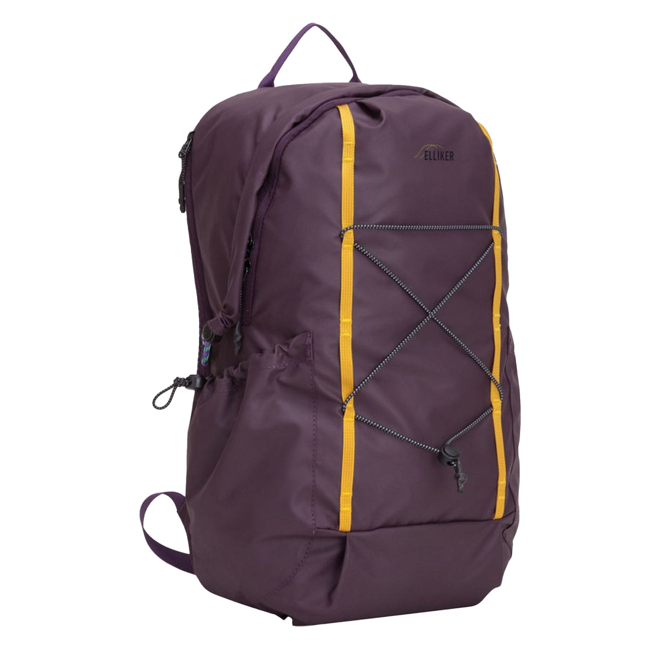 Elliker Kiln Hooded Zip Top Backpack 22L Purple - Parasol Store