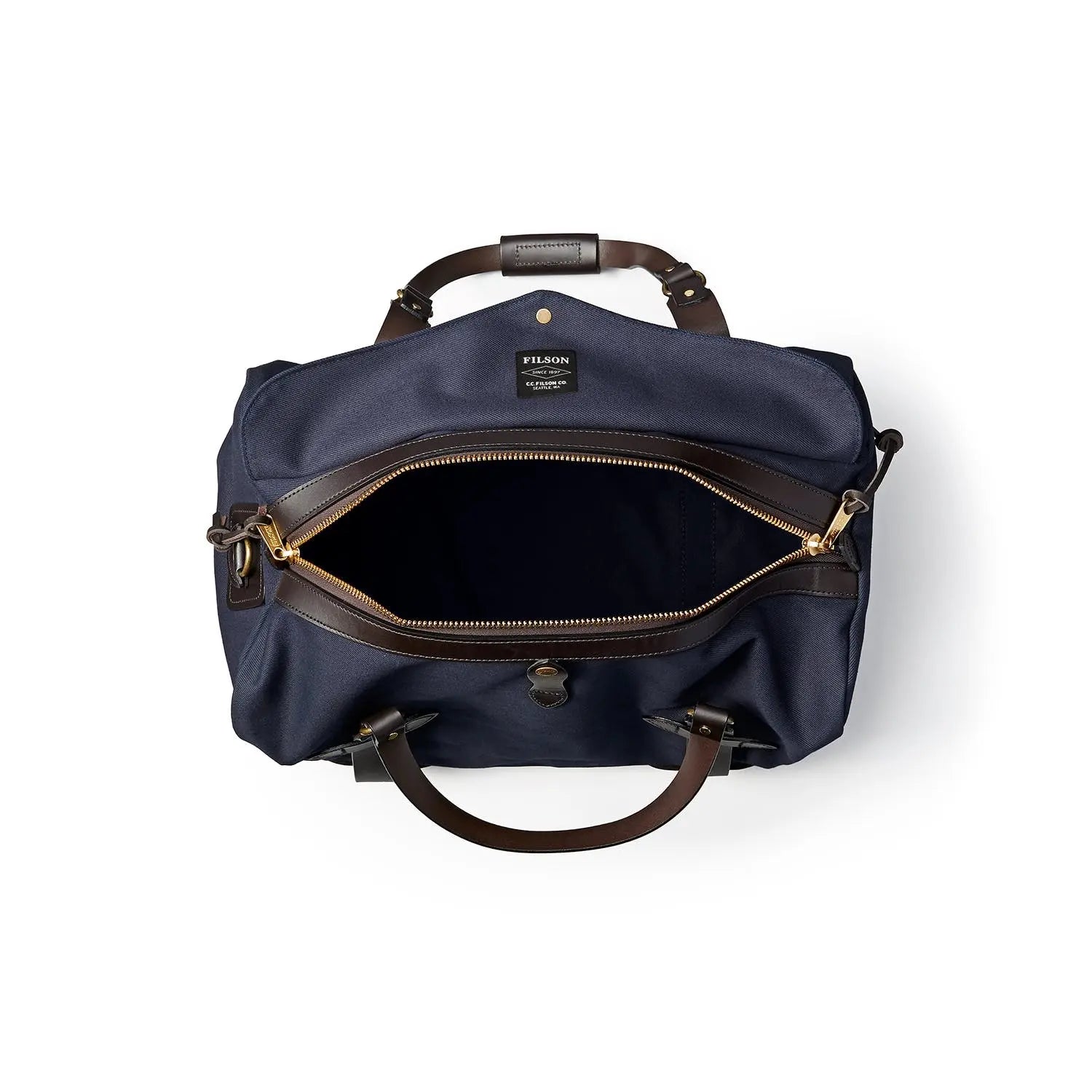 Filson Medium Duffel Holdall Navy - Parasol Store
