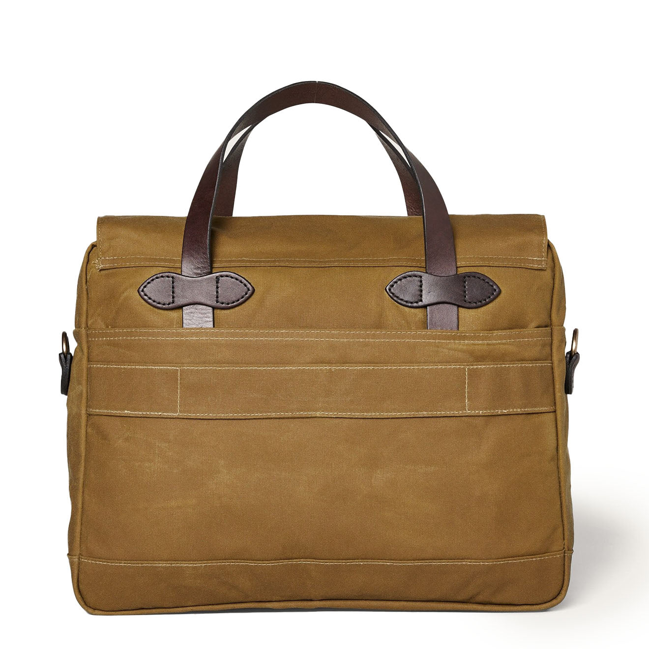 Filson 24-Hour Tin Cloth Briefcase Dark Tan - Parasol Store