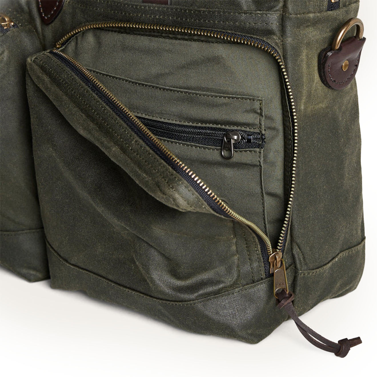 Filson 24-Hour Tin Cloth Briefcase Otter Green - Parasol Store