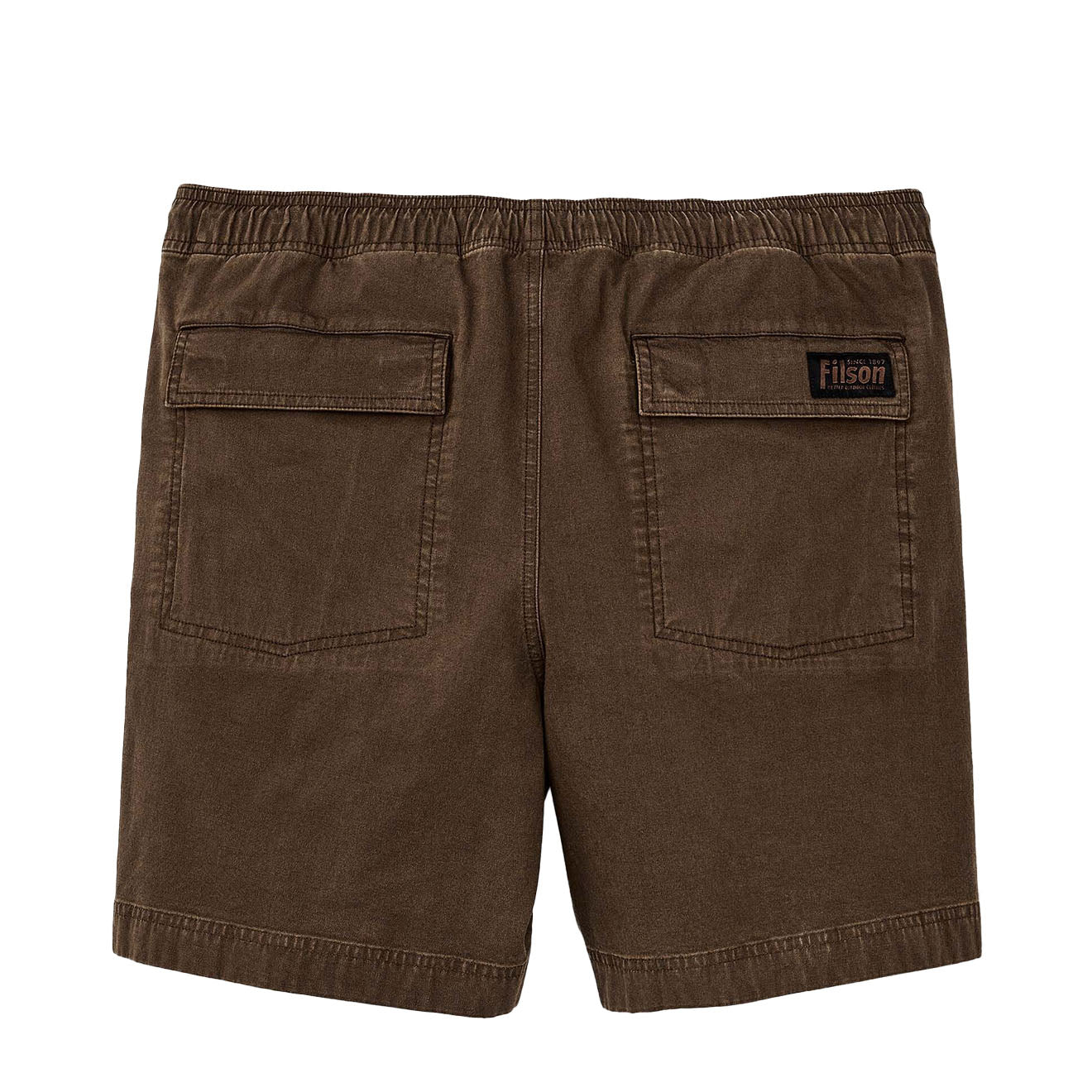 Filson Granite Mountain Pull On Shorts Dark Earth - Parasol Store