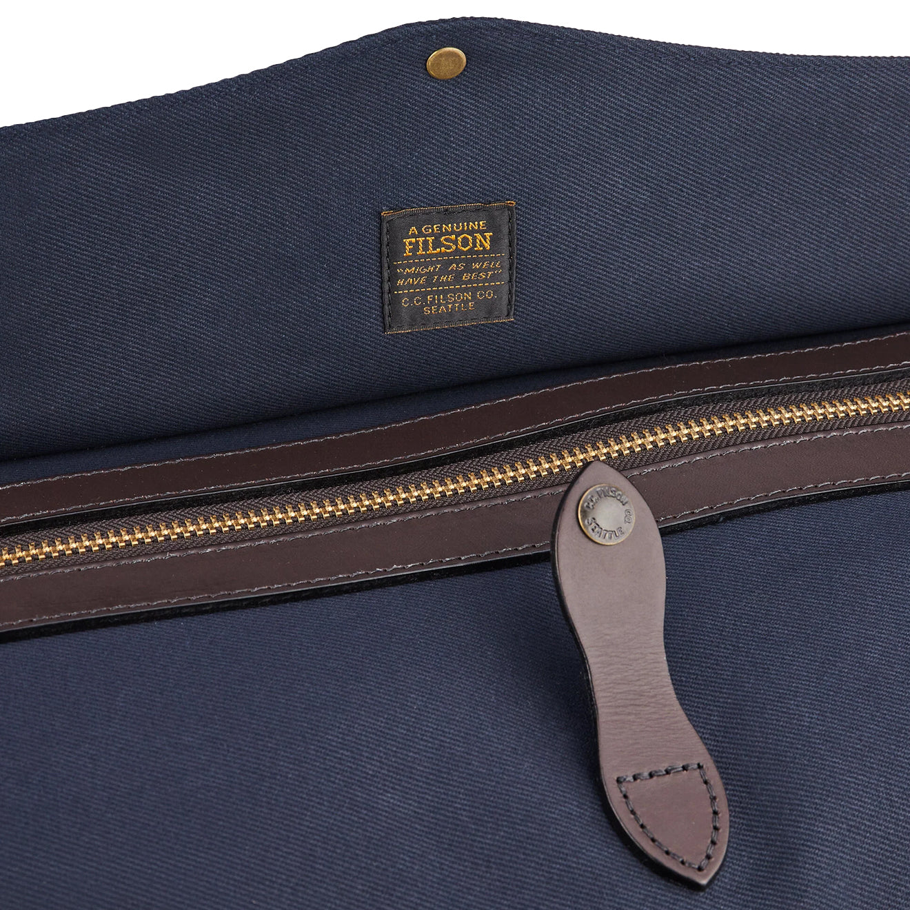 Filson Large Duffle Bag Navy - Parasol Store