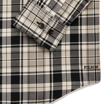 Filson Lightweight Alaskan Guide Shirt Cream / Black / Gray - Parasol Store
