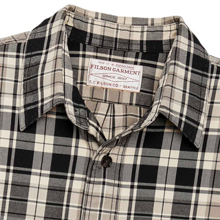 Filson Lightweight Alaskan Guide Shirt Cream / Black / Gray - Parasol Store