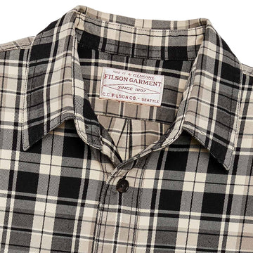 Filson Lightweight Alaskan Guide Shirt Cream / Black / Gray - Parasol Store