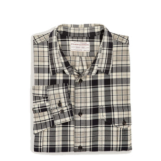 Filson Lightweight Alaskan Guide Shirt Cream / Black / Gray - Parasol Store