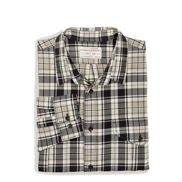 Filson Lightweight Alaskan Guide Shirt Cream / Black / Gray - Parasol Store