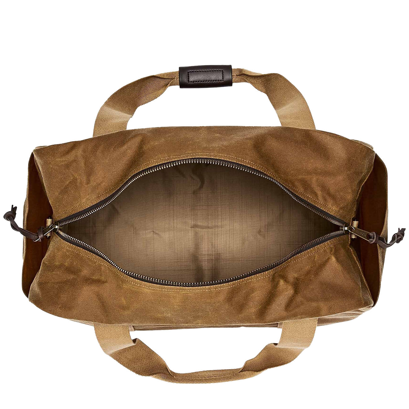 Filson Medium Tin Cloth Duffle Bag Dark Tan - Parasol Store