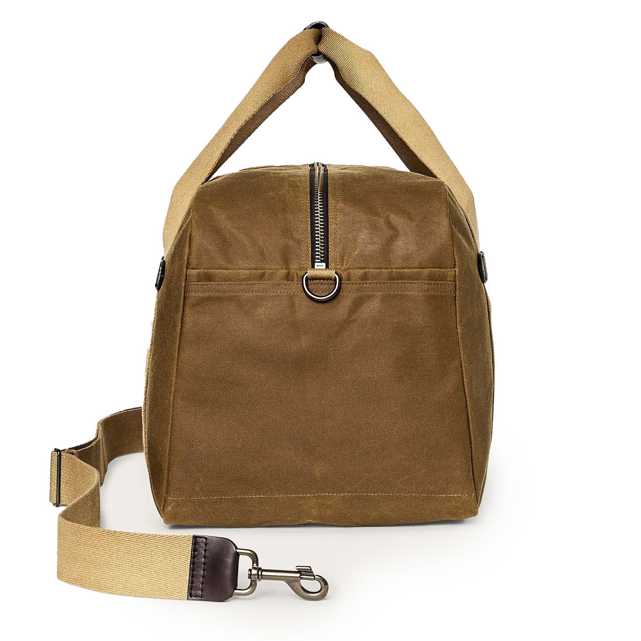 Filson Medium Tin Cloth Duffle Bag Dark Tan - Parasol Store