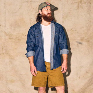 Filson Oakville Canvas Shorts Bronze Brown - Parasol Store