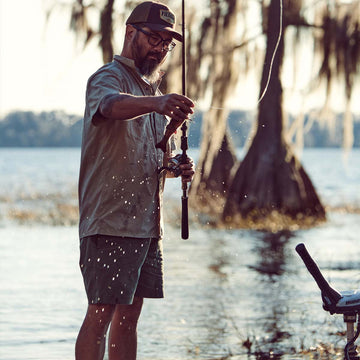 Filson Oakville Canvas Shorts Gravel - Parasol Store