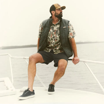 Filson Oakville Canvas Shorts Gravel - Parasol Store