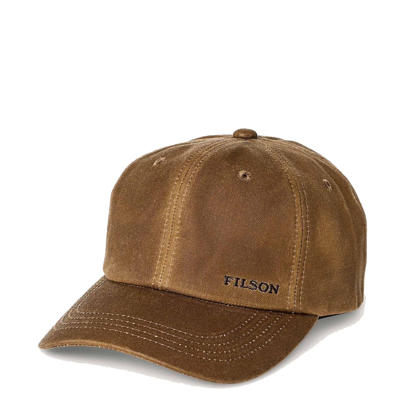 Filson Oil Tin Low Profile Logger Cap Dark Tan Parasol Store