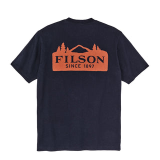 Filson S/S Frontier Logo T-Shirt Night Sky / Scenic Mark - Parasol Store