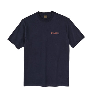Filson S/S Frontier Logo T-Shirt Night Sky / Scenic Mark - Parasol Store