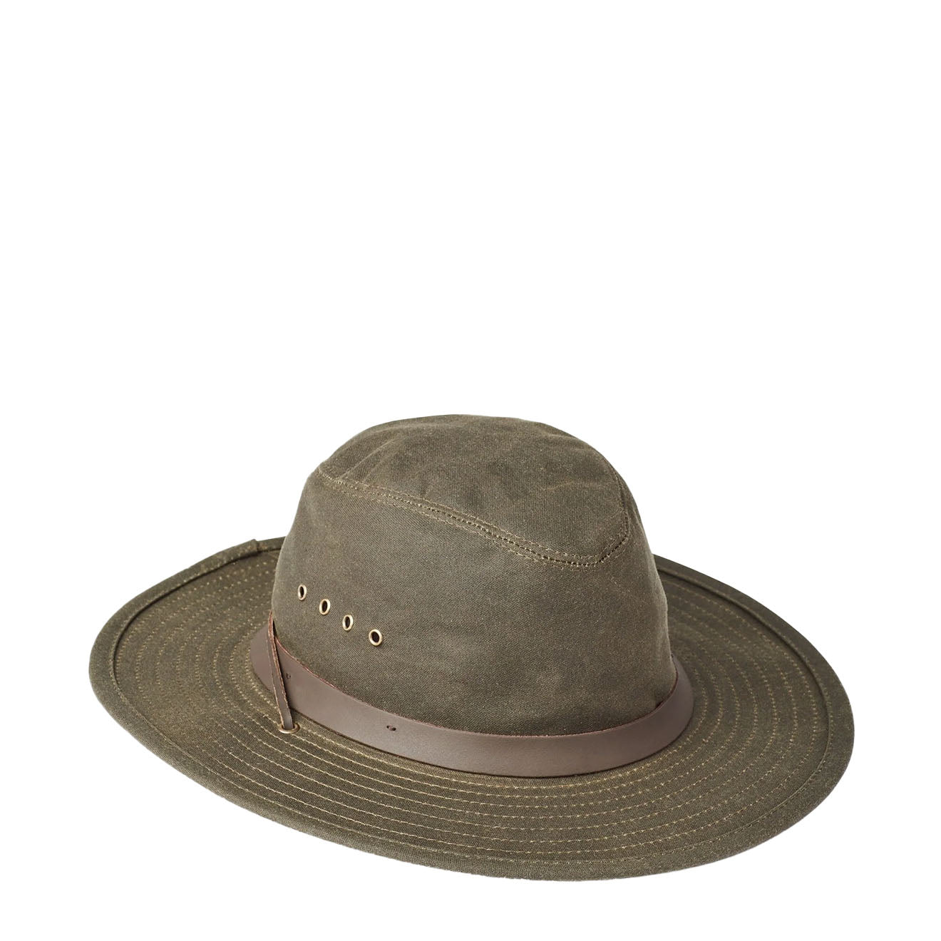Filson Tin Cloth Bush Hat Otter Green - Parasol Store