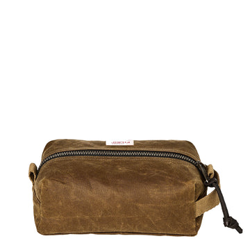 Filson Tin Cloth Travel Kit Dark Tan - Parasol Store