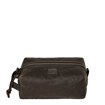 Filson Tin Cloth Travel Kit Otter Green - Parasol Store
