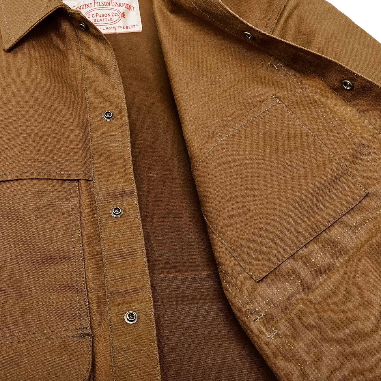 Filson Tin Cruiser Dark Tan - Parasol Store