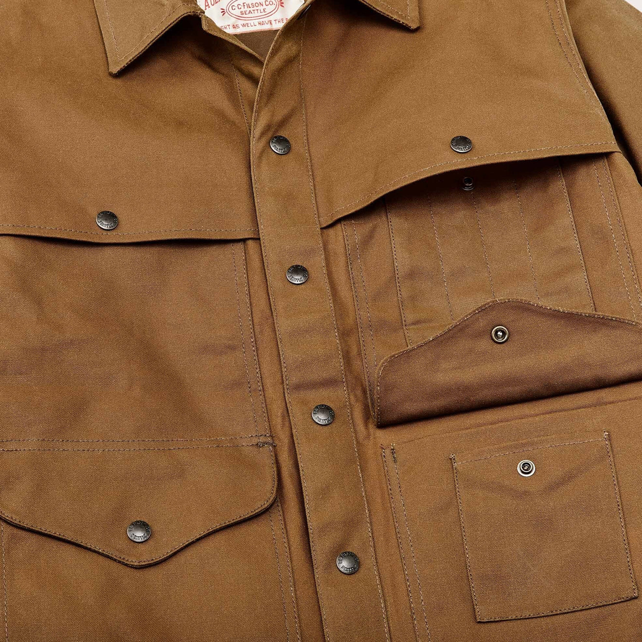 Filson Tin Cruiser Dark Tan - Parasol Store