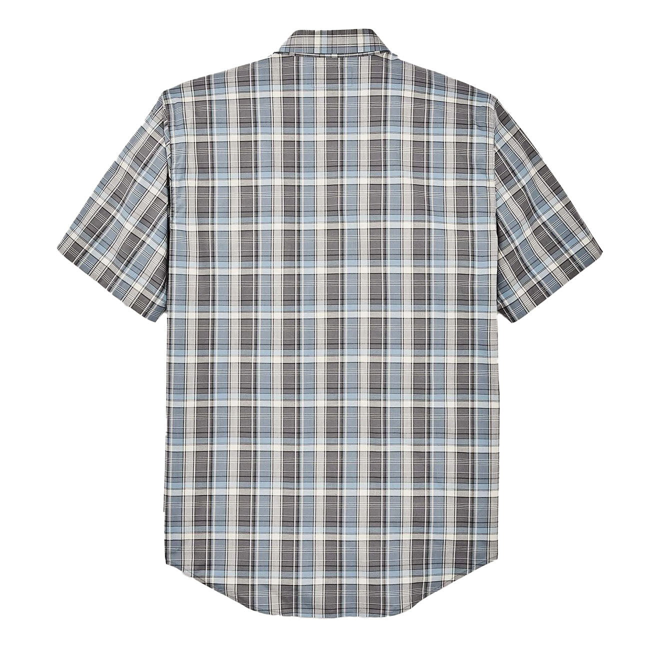 Filson Twin Lakes Short Sleeve Sport Shirt Gray / Blue / Cream - Parasol Store