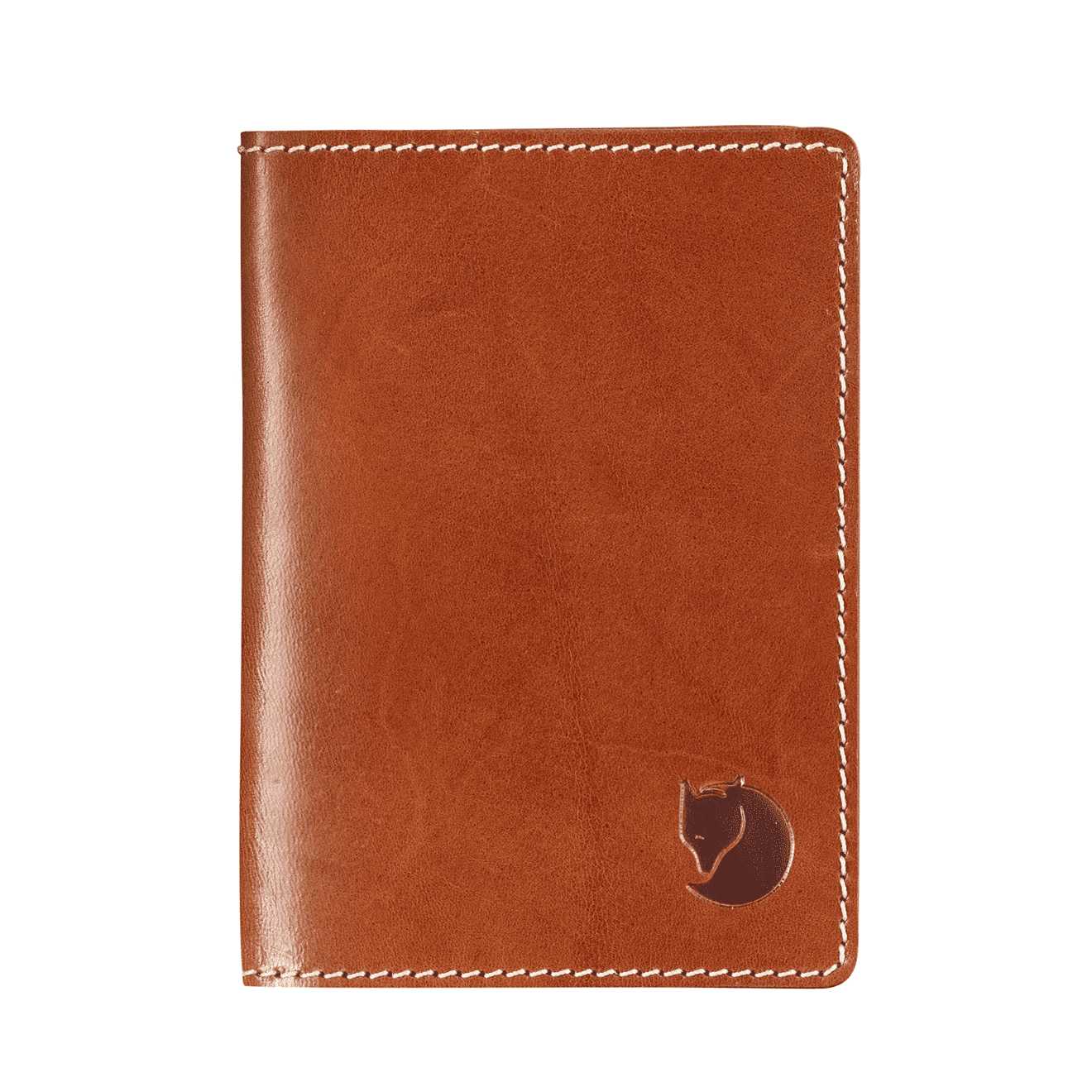 Fjallraven Leather Passport Cover Leather Cognac Fjallraven
