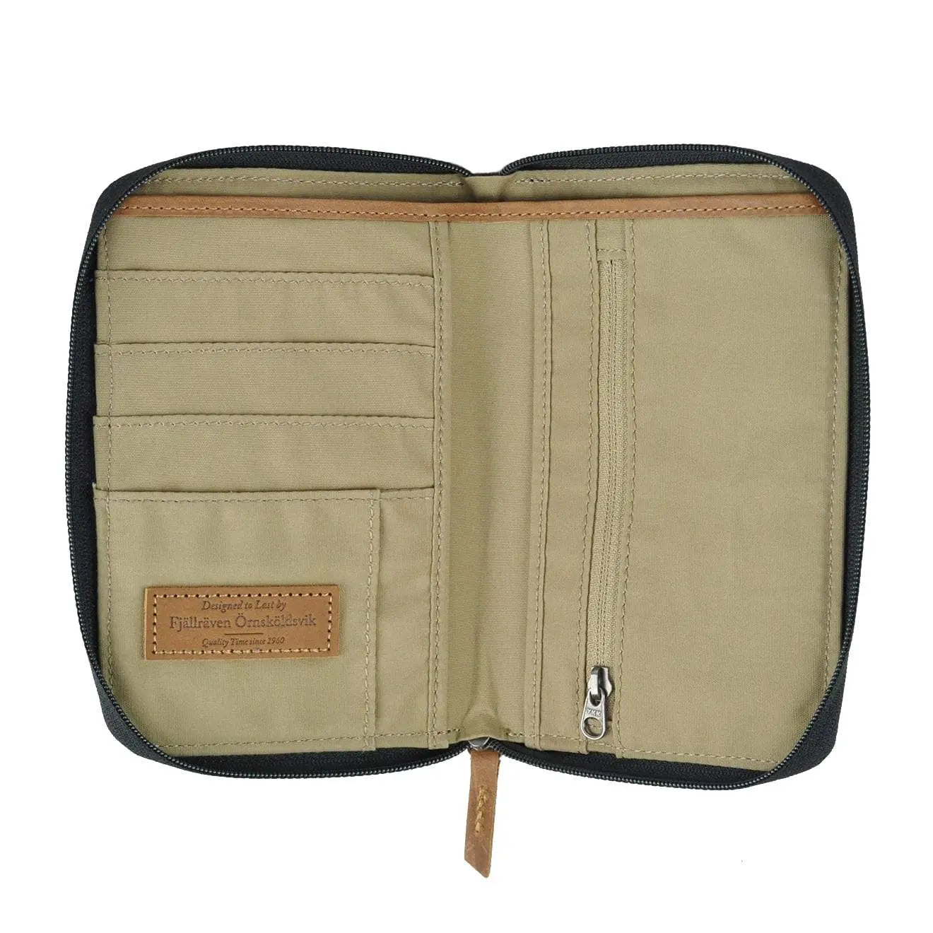 Fjallraven Passport Wallet Dark Grey Fjallraven