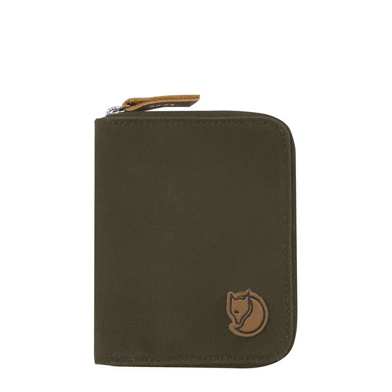 Fjallraven Zip Wallet Dark Olive - Parasol Store