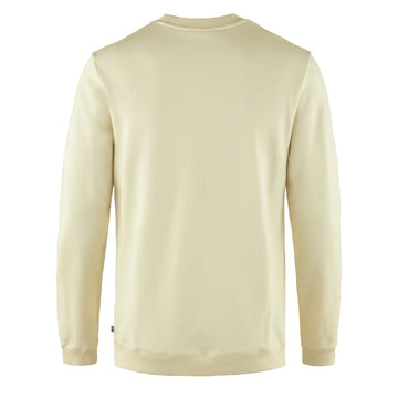 Fjallraven 1960 Logo Badge Sweater Chalk White - Parasol Store