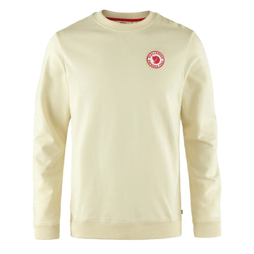 Fjallraven 1960 Logo Badge Sweater Chalk White - Parasol Store