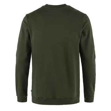 Fjallraven 1960 Logo Badge Sweater Deep Forest - Parasol Store