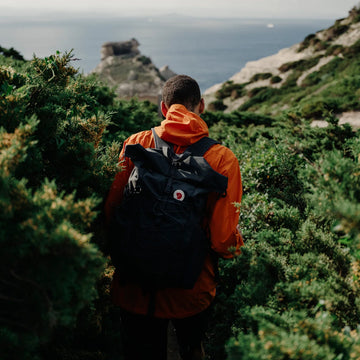 Fjallraven Abisko Hike Foldsack Black - Parasol Store