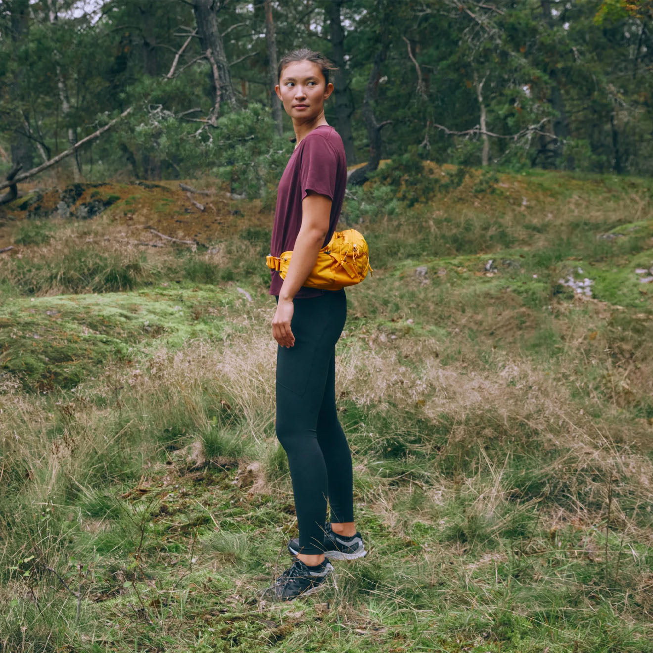 Fjallraven Abisko Hip Pack 6 Mustard Yellow - Parasol Store
