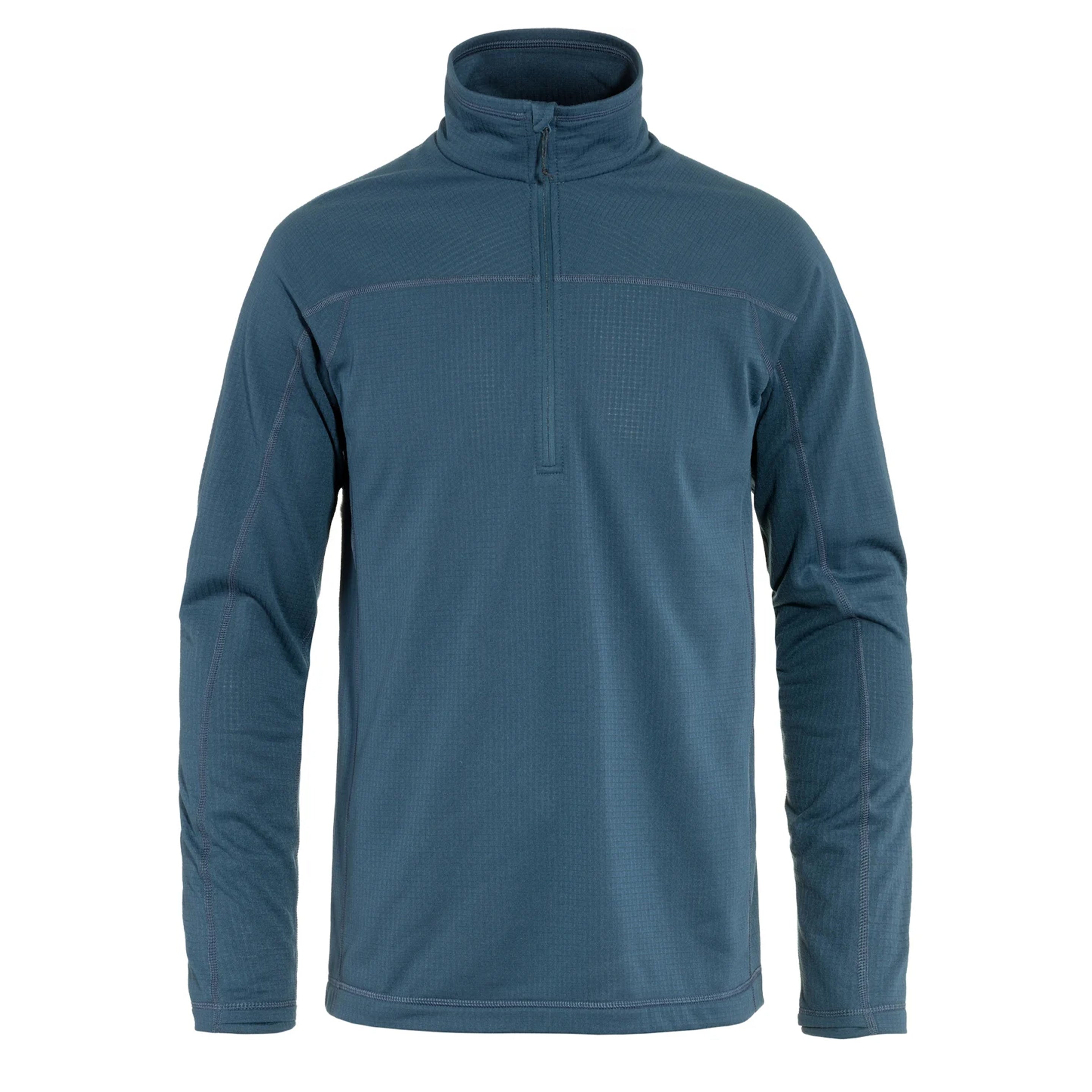 Fjallraven Abisko Lite Fleece Half Zip Indigo Blue