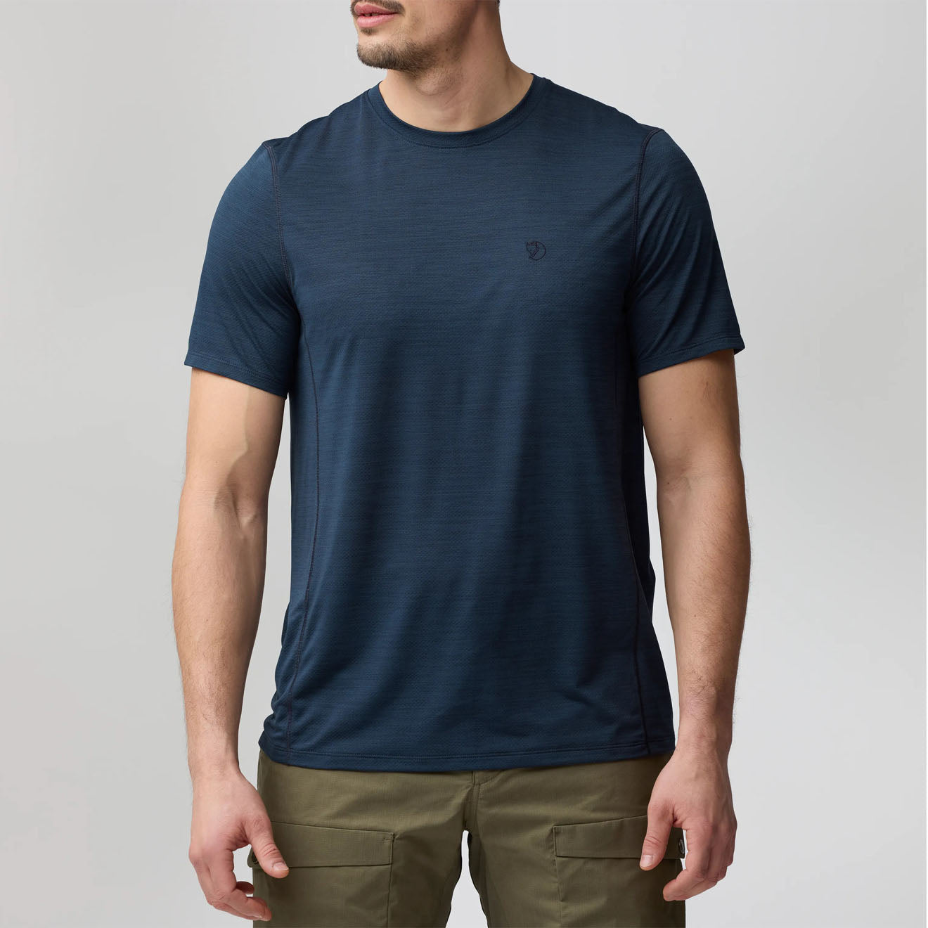 Fjallraven Abisko Lite SS Dark Navy - Parasol Store
